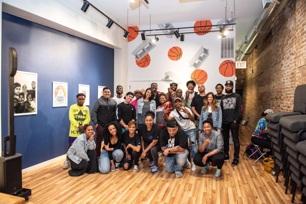 Youth community group photo