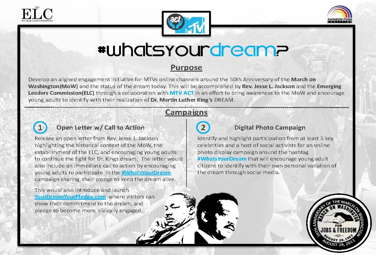 WhatsYourDream media deck page 2
